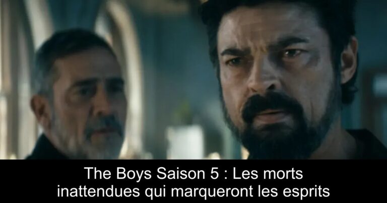The Boys Saison 5 : Les morts inattendues qui marqueront les esprits
