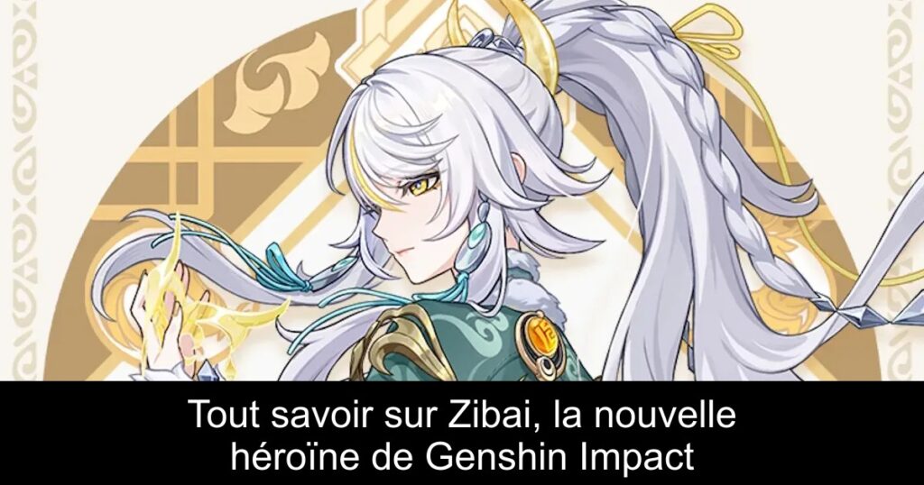 Tout savoir sur Zibai, la nouvelle héroïne de Genshin Impact