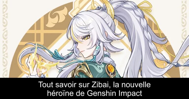 Tout savoir sur Zibai, la nouvelle héroïne de Genshin Impact
