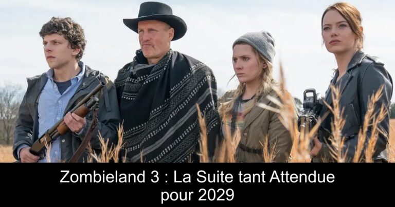 Zombieland 3 : La Suite tant Attendue pour 2029