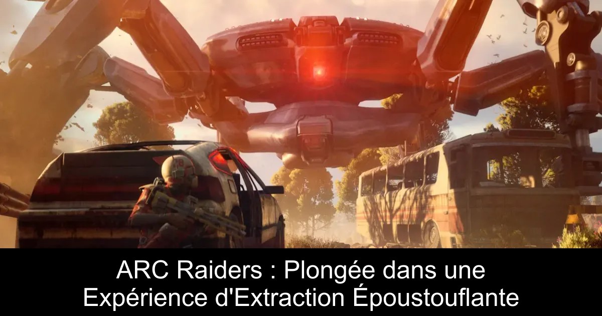 ARC Raiders : Plongée dans une Expérience d&rsquo;Extraction Époustouflante