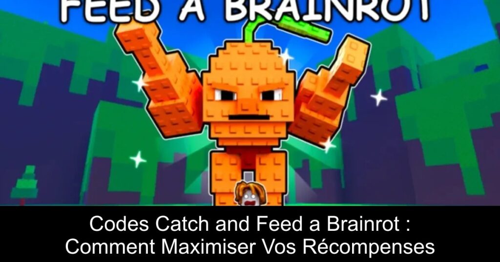 Codes Catch and Feed a Brainrot : Comment Maximiser Vos Récompenses