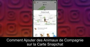 Comment Ajouter des Animaux de Compagnie sur la Carte Snapchat