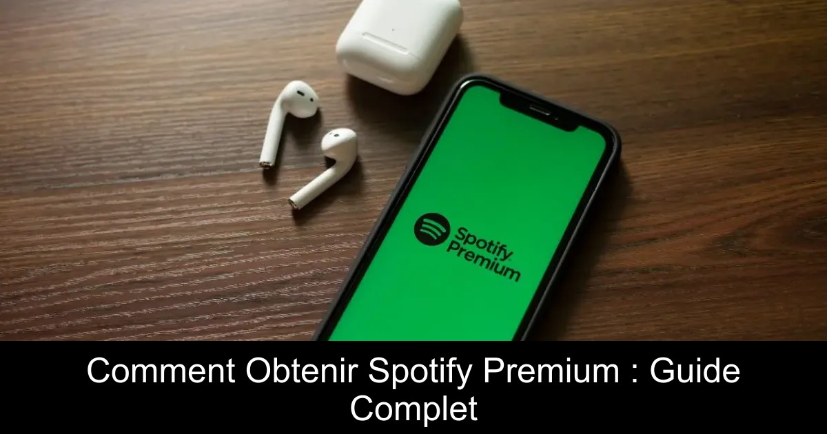 Comment Obtenir Spotify Premium : Guide Complet