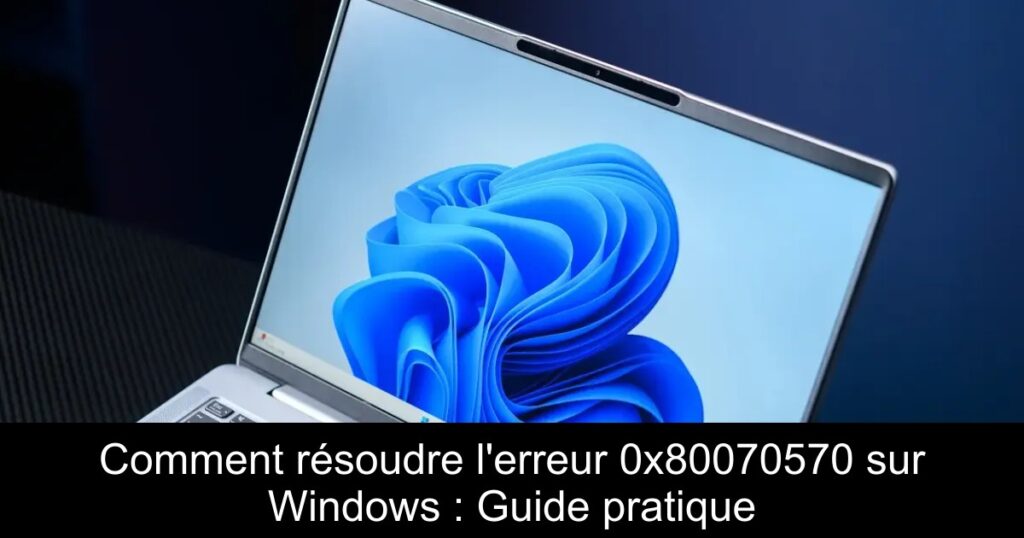 Comment résoudre l&rsquo;erreur 0x80070570 sur Windows : Guide pratique