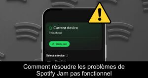Comment résoudre les problèmes de Spotify Jam pas fonctionnel