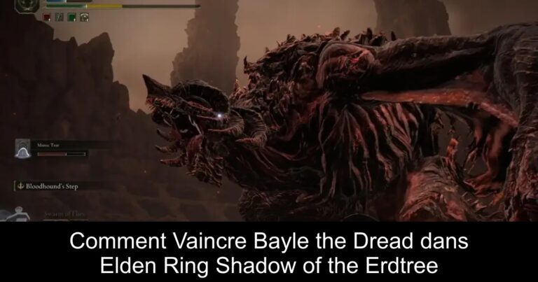 Comment Vaincre Bayle the Dread dans Elden Ring Shadow of the Erdtree