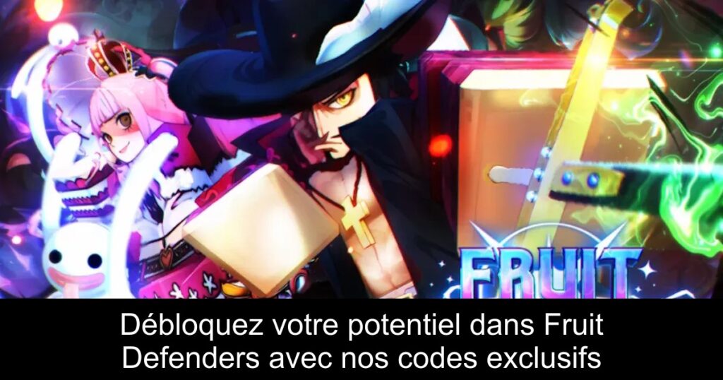 Débloquez votre potentiel dans Fruit Defenders avec nos codes exclusifs