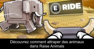 Découvrez comment attraper des animaux dans Raise Animals