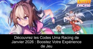 Découvrez les Codes Uma Racing de Janvier 2026 : Boostez Votre Expérience de Jeu