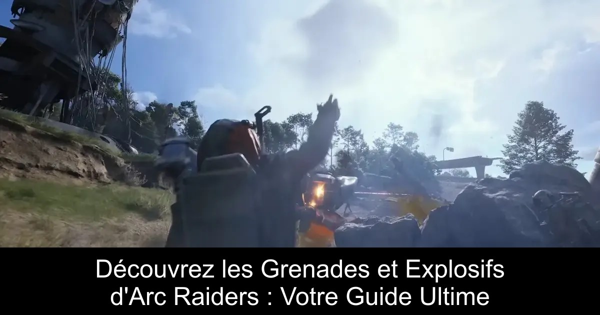Découvrez les Grenades et Explosifs d&rsquo;Arc Raiders : Votre Guide Ultime