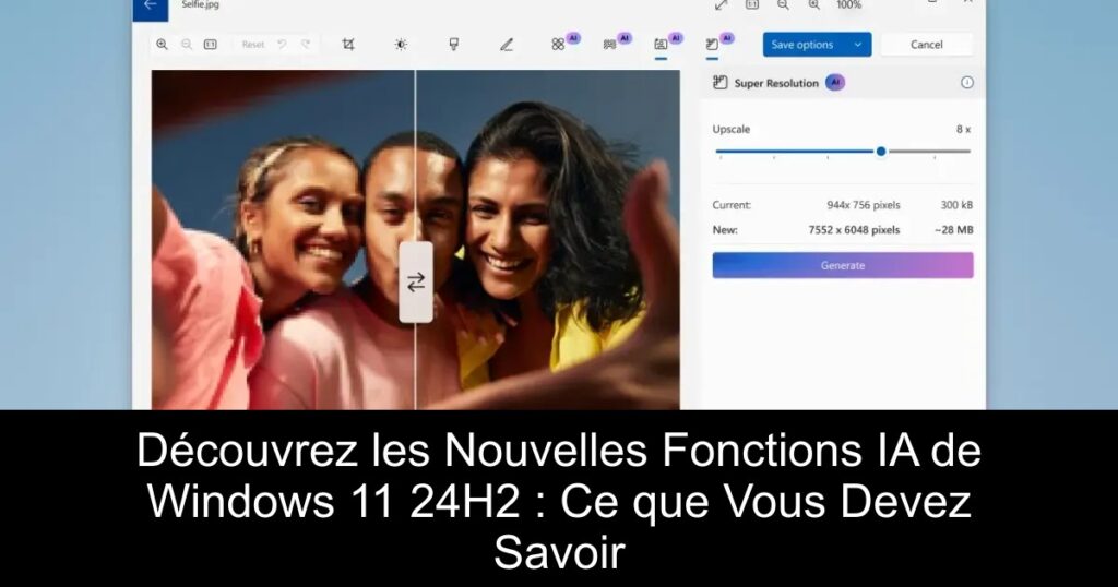 Découvrez les Nouvelles Fonctions IA de Windows 11 24H2 : Ce que Vous Devez Savoir