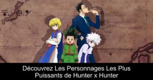 Découvrez Les Personnages Les Plus Puissants de Hunter x Hunter