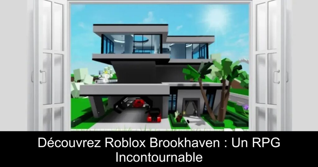 Découvrez Roblox Brookhaven : Un RPG Incontournable