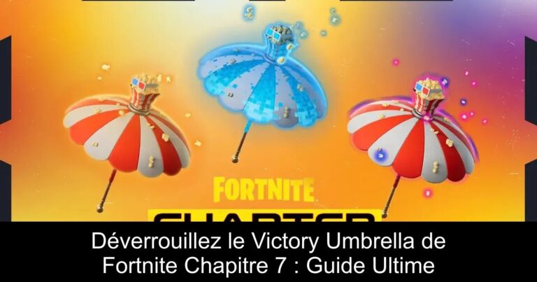 Déverrouillez le Victory Umbrella de Fortnite Chapitre 7 : Guide Ultime