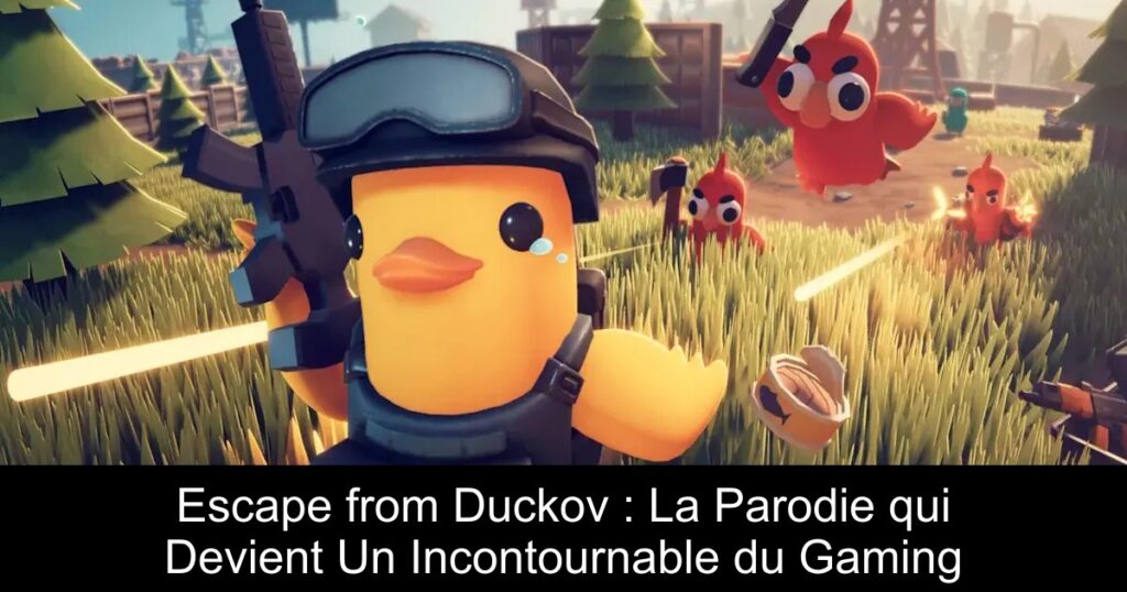 Escape from Duckov : La Parodie qui Devient Un Incontournable du Gaming