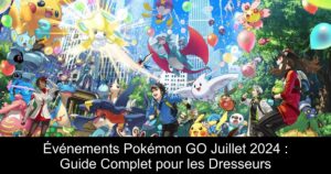 Événements Pokémon GO Juillet 2024 : Guide Complet pour les Dresseurs