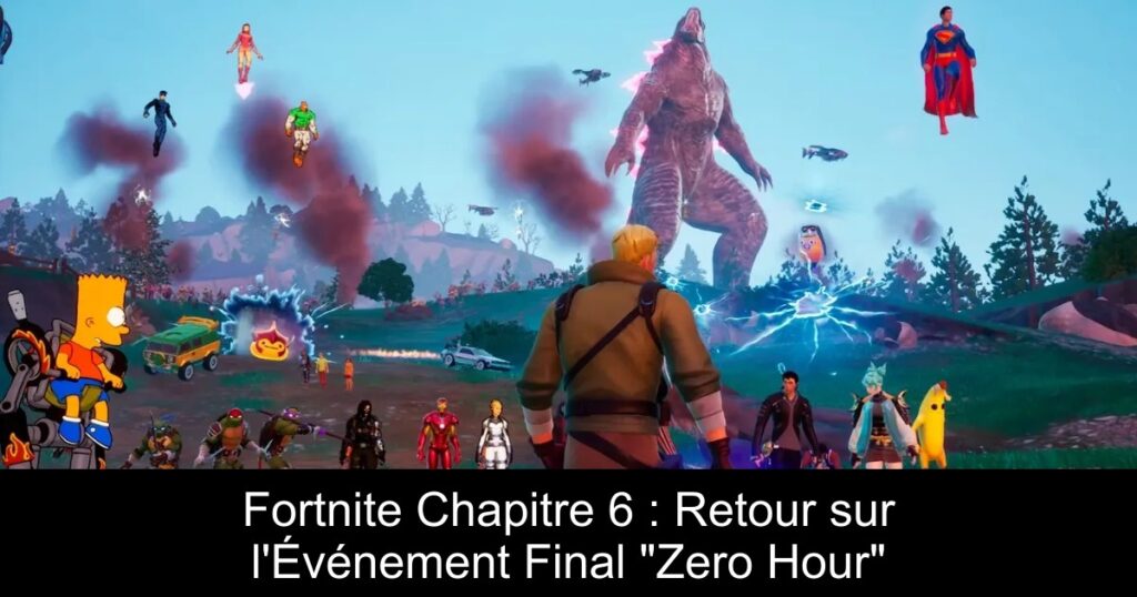 Fortnite Chapitre 6 : Retour sur l&rsquo;Événement Final « Zero Hour »
