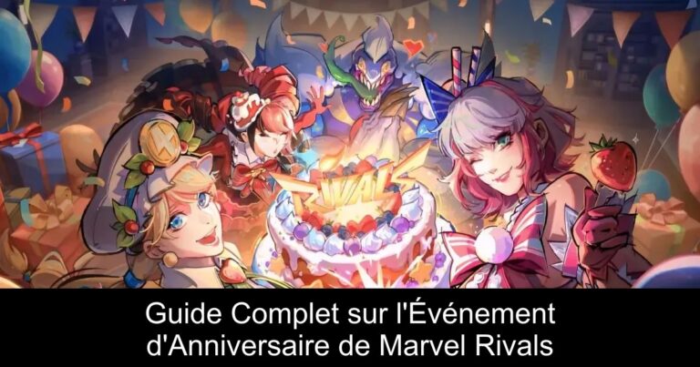 Guide Complet sur l'Événement d'Anniversaire de Marvel Rivals