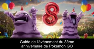 Guide de l'événement du 8ème anniversaire de Pokemon GO