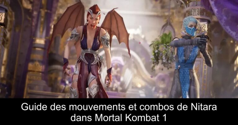 Guide des mouvements et combos de Nitara dans Mortal Kombat 1