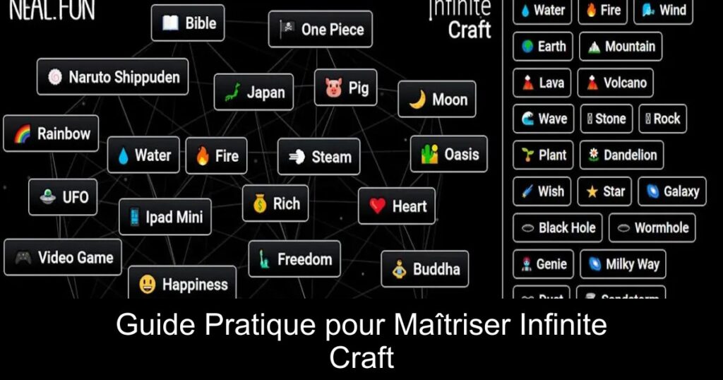 Guide Pratique pour Maîtriser Infinite Craft
