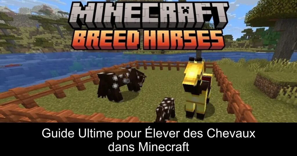 Guide Ultime pour Élever des Chevaux dans Minecraft