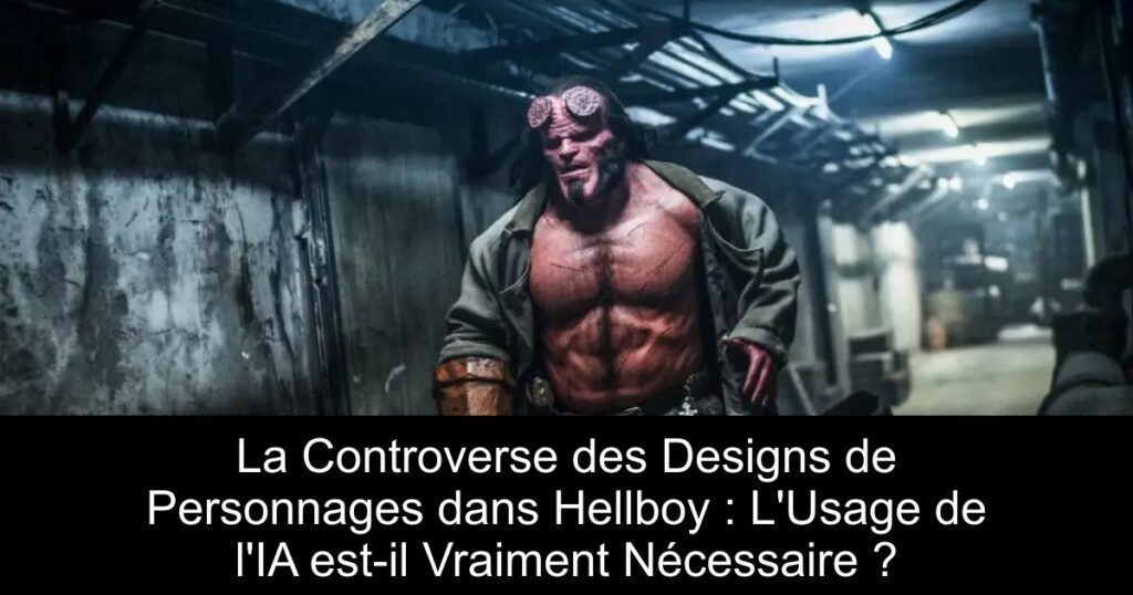 La Controverse des Designs de Personnages dans Hellboy : L&rsquo;Usage de l&rsquo;IA est-il Vraiment Nécessaire ?