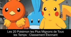 Les 20 Pokémon les Plus Mignons de Tous les Temps : Classement Étonnant