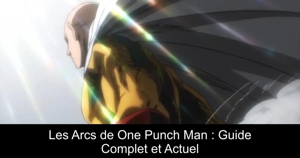 Les Arcs de One Punch Man : Guide Complet et Actuel
