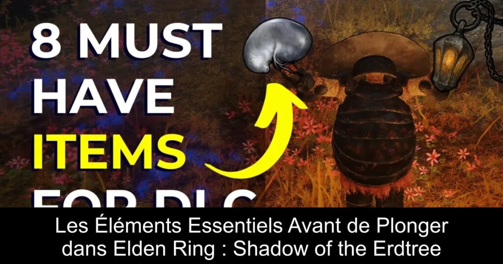 Les Éléments Essentiels Avant de Plonger dans Elden Ring : Shadow of the Erdtree