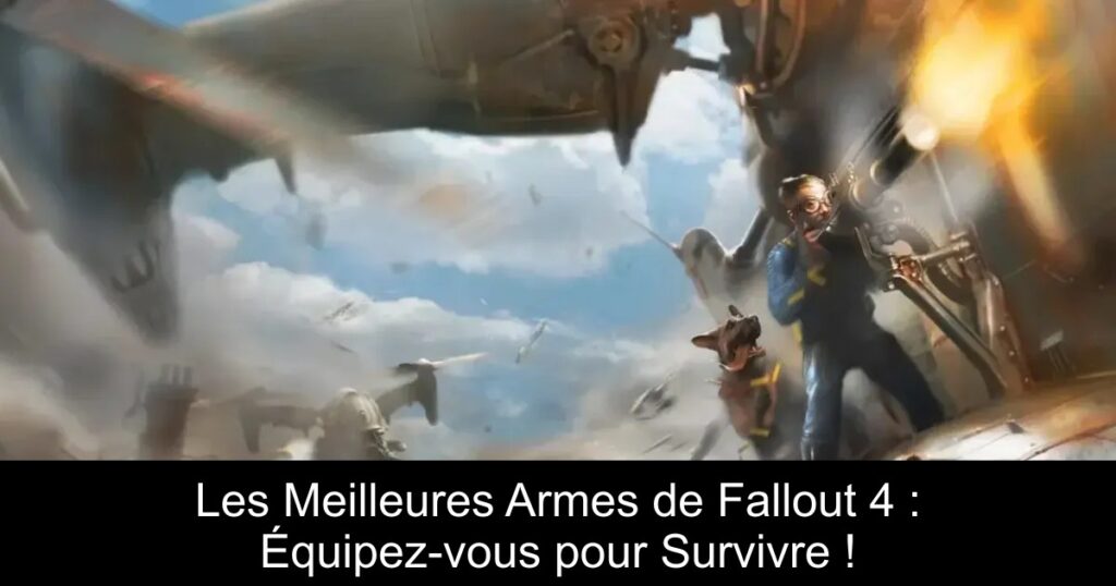 Les Meilleures Armes de Fallout 4 : Équipez-vous pour Survivre !