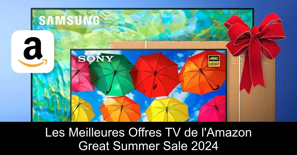 Les Meilleures Offres TV de l&rsquo;Amazon Great Summer Sale 2024