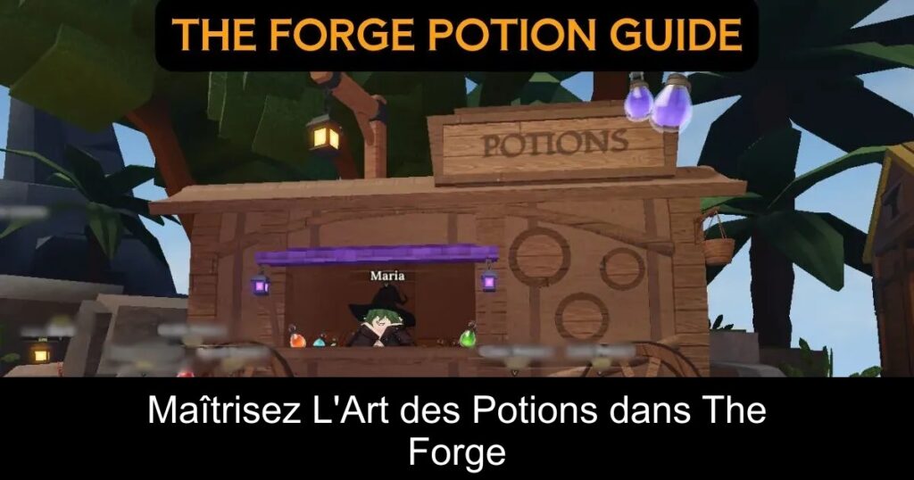 Maîtrisez L&rsquo;Art des Potions dans The Forge