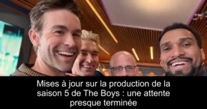 Mises à jour sur la production de la saison 5 de The Boys : une attente presque terminée