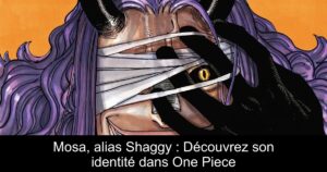 Mosa, alias Shaggy : Découvrez son identité dans One Piece