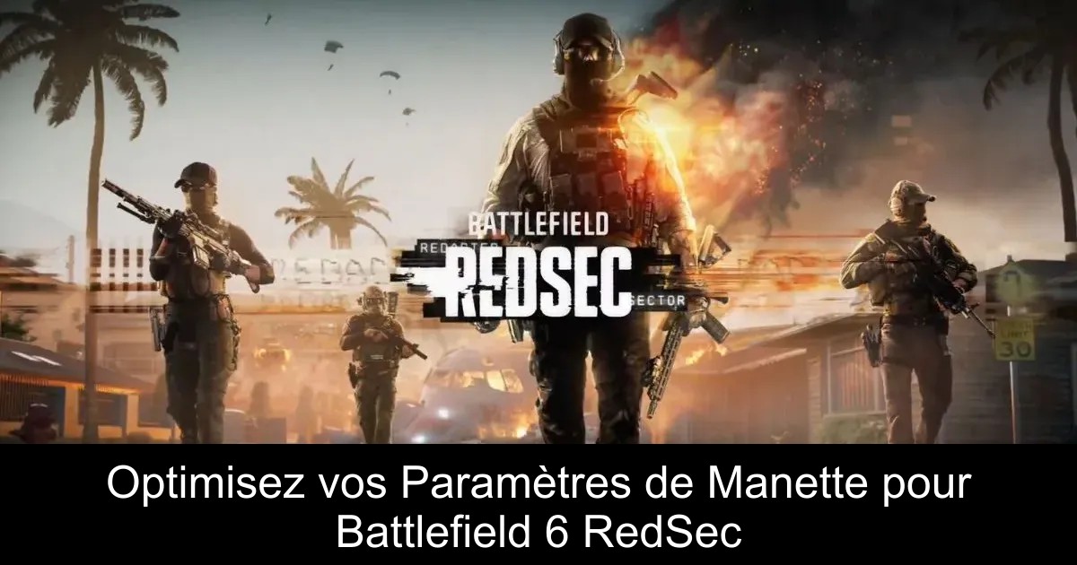 Optimisez vos Paramètres de Manette pour Battlefield 6 RedSec