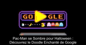 Pac-Man se Sombre pour Halloween : Découvrez le Doodle Enchanté de Google