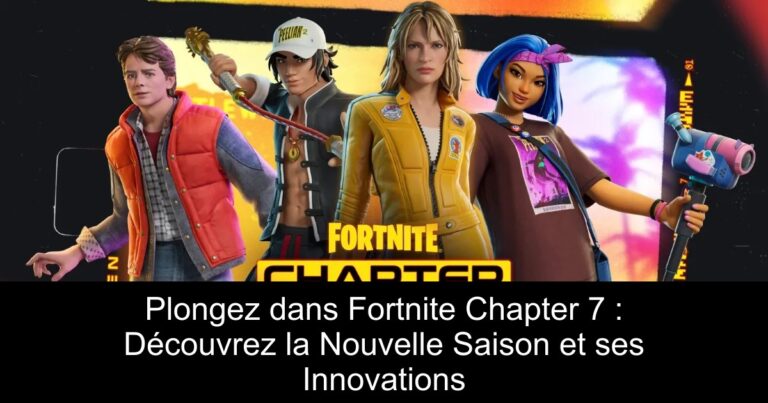 Plongez dans Fortnite Chapter 7 : Découvrez la Nouvelle Saison et ses Innovations