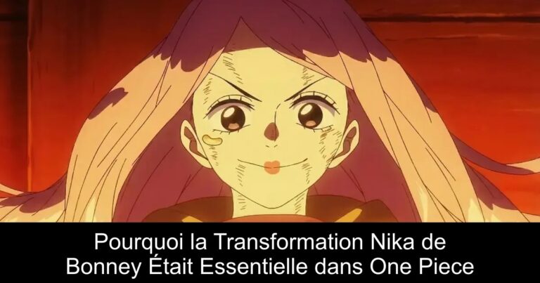 Pourquoi la Transformation Nika de Bonney Était Essentielle dans One Piece