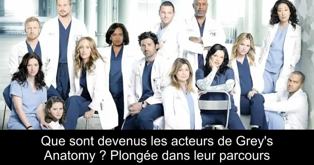 Que sont devenus les acteurs de Grey&rsquo;s Anatomy ? Plongée dans leur parcours
