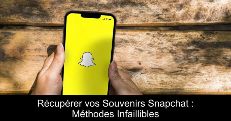 Récupérer vos Souvenirs Snapchat : Méthodes Infaillibles