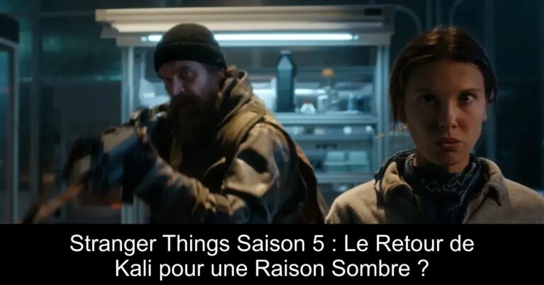 Stranger Things Saison 5 : Le Retour de Kali pour une Raison Sombre ?