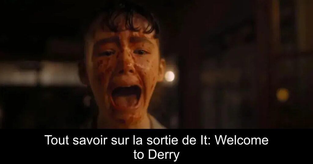 Tout savoir sur la sortie de It: Welcome to Derry