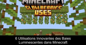 6 Utilisations Innovantes des Baies Luminescentes dans Minecraft
