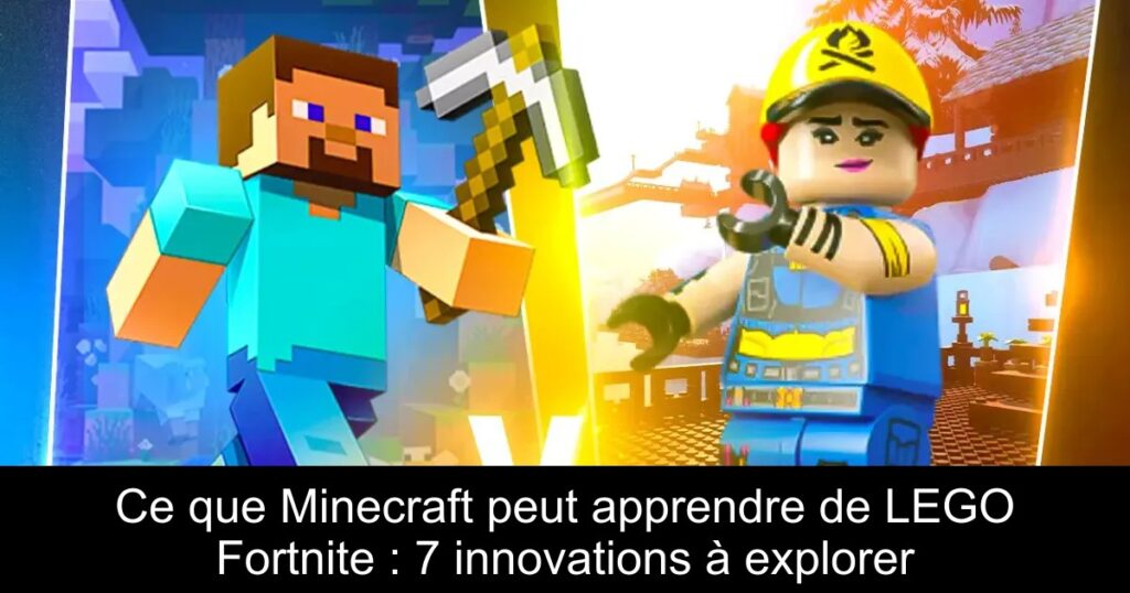 Ce que Minecraft peut apprendre de LEGO Fortnite : 7 innovations à explorer