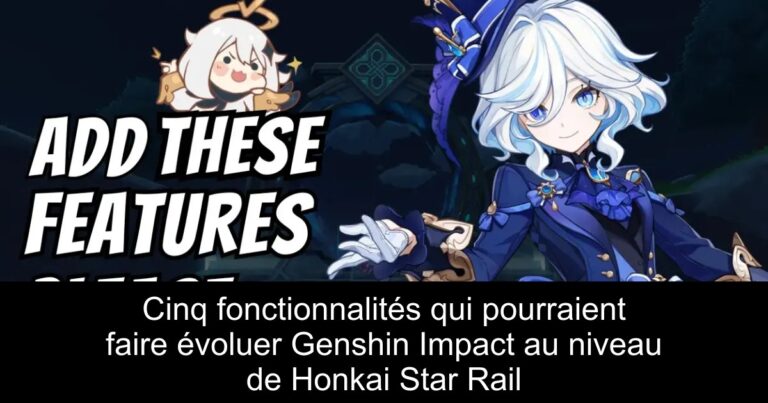 Cinq fonctionnalités qui pourraient faire évoluer Genshin Impact au niveau de Honkai Star Rail