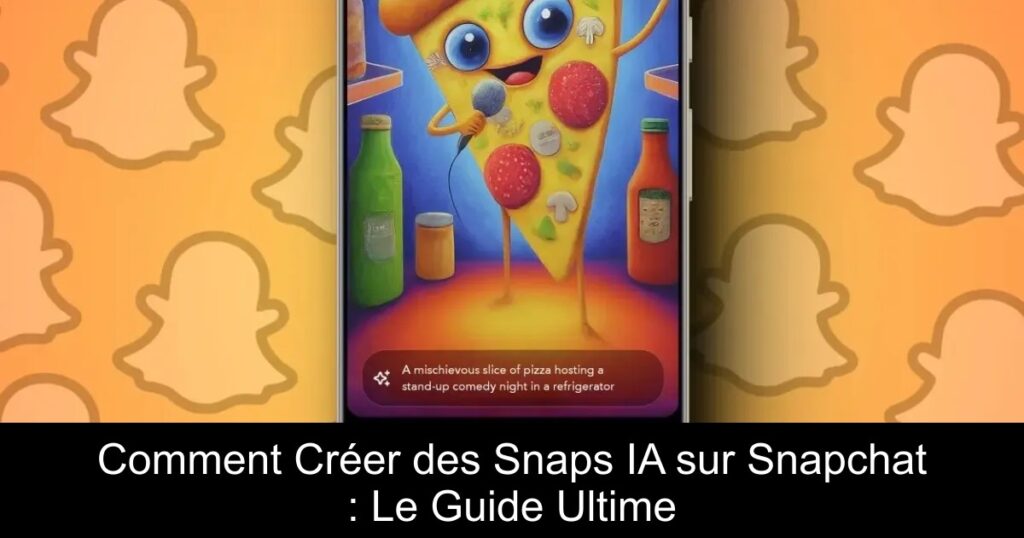 Comment Créer des Snaps IA sur Snapchat : Le Guide Ultime