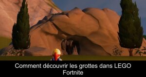 Comment découvrir les grottes dans LEGO Fortnite