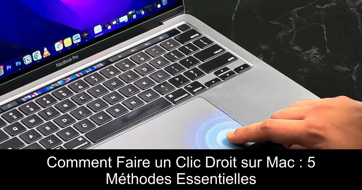 Comment Faire un Clic Droit sur Mac : 5 Méthodes Essentielles